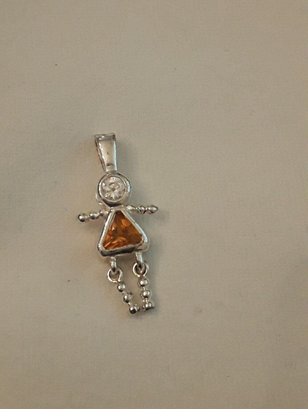 Birthday kid pendant 925 silver